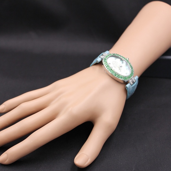 Tsavorite Diamond 4.10 Tcw Unisex Luxury Watch main image 5